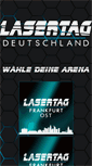Mobile Screenshot of lasertag-deutschland.com